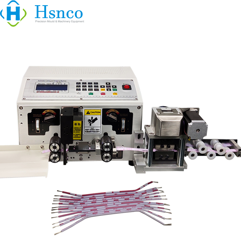 Máy cắt tuốt tách cáp ruy băng HS-BX10 | Ribbon Cable Cutting Stripping Machine | HSNCO